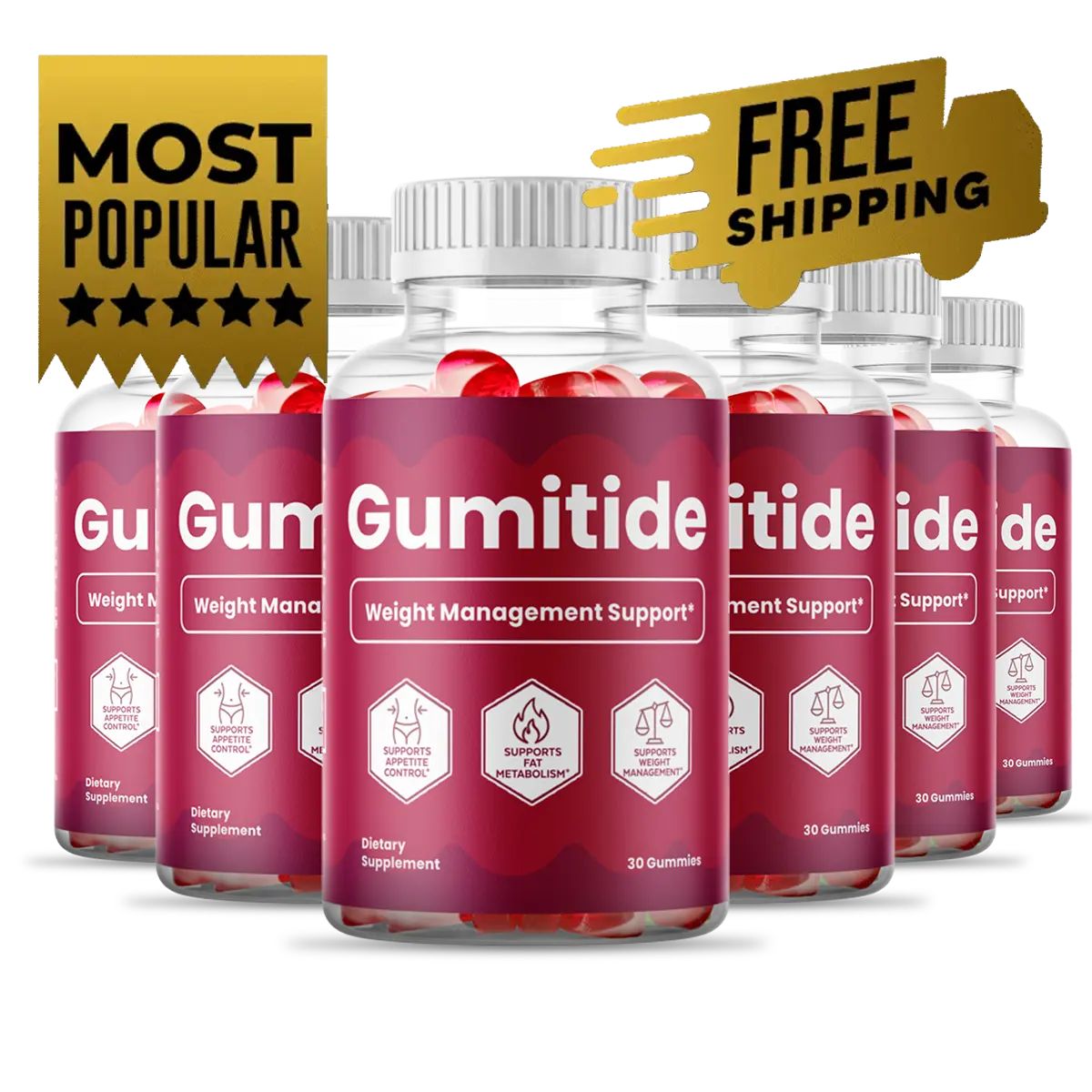 Gumitide 6 bottle